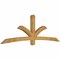 Ekena Millwork Davenport Rough Sawn Timber Gable Bracket, Western Red Cedar, 96"W x 32"H x 4"D x 4"F, 8/12 Pitch GBW096X32X0404DAV00RWR - alternate 3